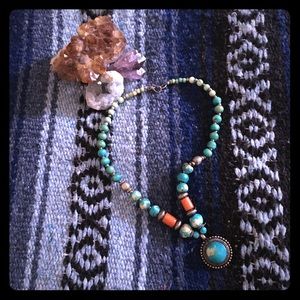 Turquoise Bead Necklace